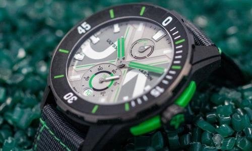 Ulysse Nardin: recycling fishing nets from the ocean to the wrist