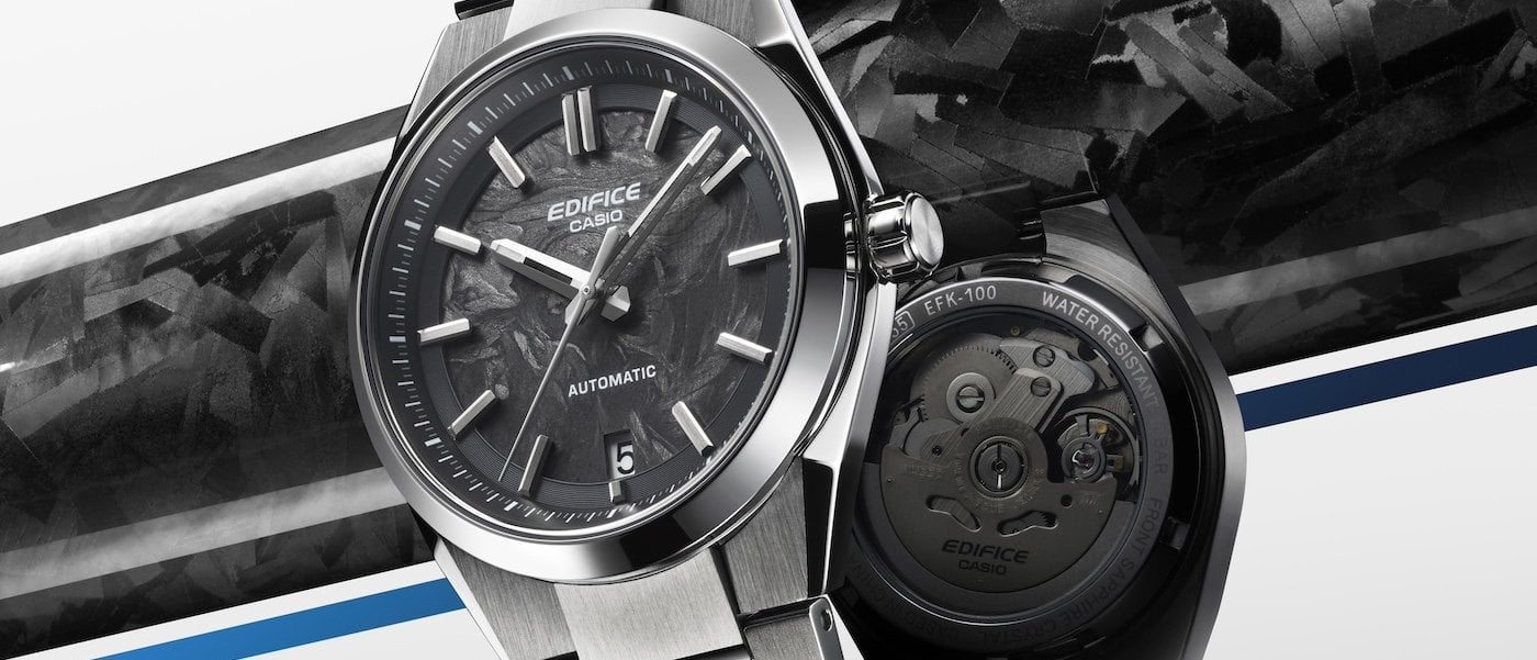 Casio unveils first-ever mechanical movement in its Edifice line