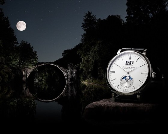 A. Lange & Söhne's moon over Saxony 