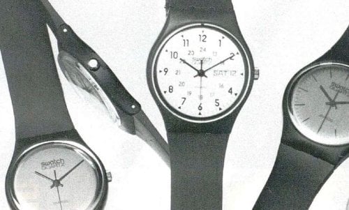 From the archives: our first look at the Swatch