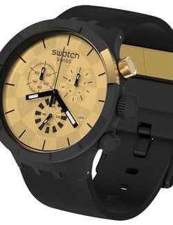 Swatch Big Bold Chrono Checkpoint Golden