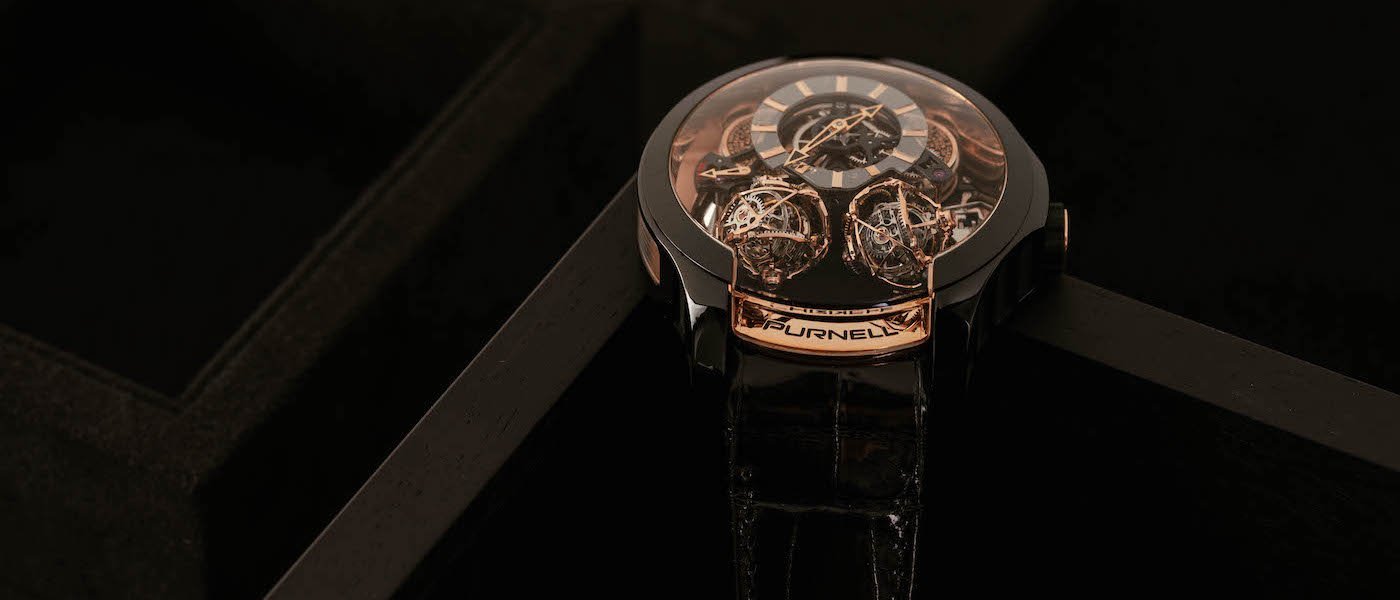 “A Purnell watch is a bit like kinetic art”