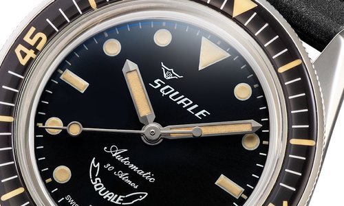 Squale presents the SUB-37 Legend: a return to the origins of dive watches
