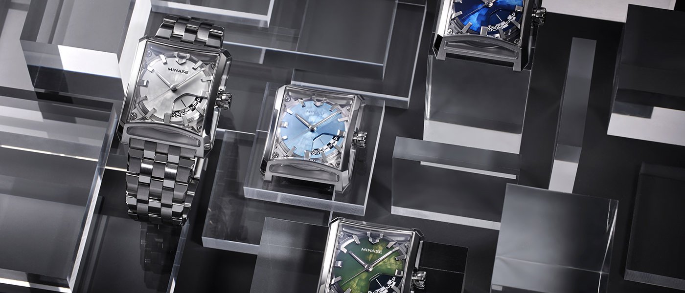 Minase Watches Windows Collection: introducing new electroformed dials