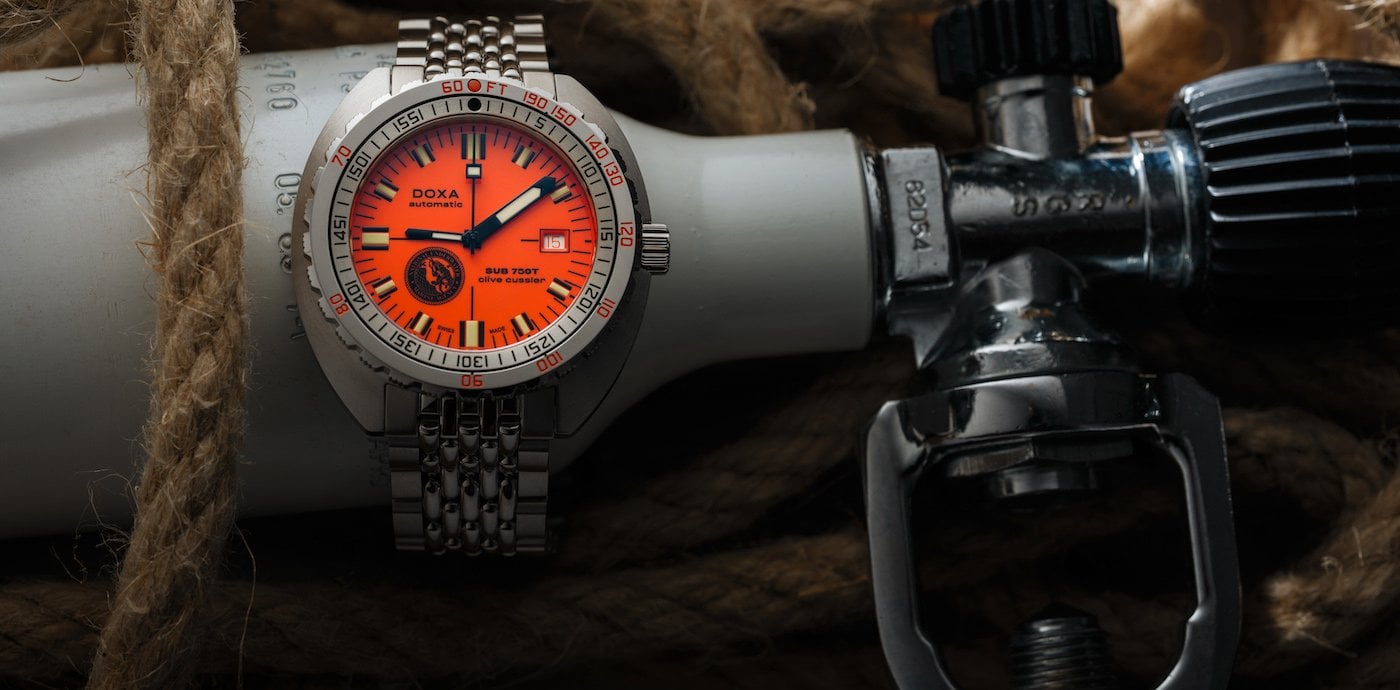 Doxa Celebrates Clive Cussler's 94th Birthday with a Bold Tribute: The SUB 750T Limited Edition