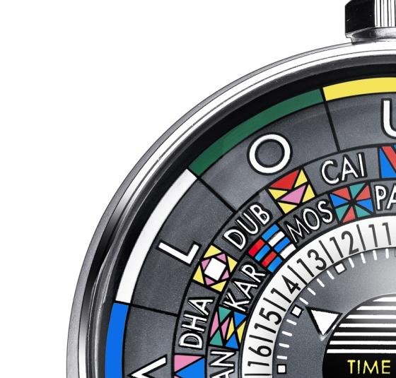 Louis Vuitton on X: 24 time zones at a glance: #LouisVuitton Escale  Worldtime at #Baselworld2015    / X