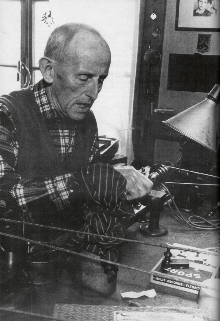 Marcel JeanRichard-dit-Bressel, photographed by Oberbesch in the early 1970s