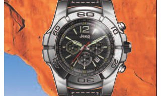 Jeep&#x00AE; Watches: On Road. On Time. Every Time.