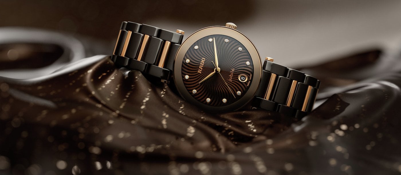 Rado's latest LaCoupole jewellery watch features full-face sapphire crystal