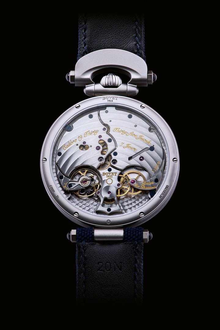 Bovet 1822 19Thirty Blue Meteorite: a slice of heaven