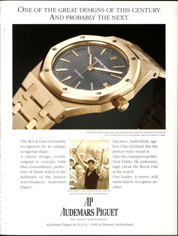 An iconic watch in Europa Star's archives: the Royal Oak