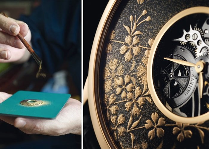 Symbolique des Laques collection - The encounter between two cultures: Vacheron Constantin (established in 1755, Switzerland) and Zohiko (established in 1661, Japan).