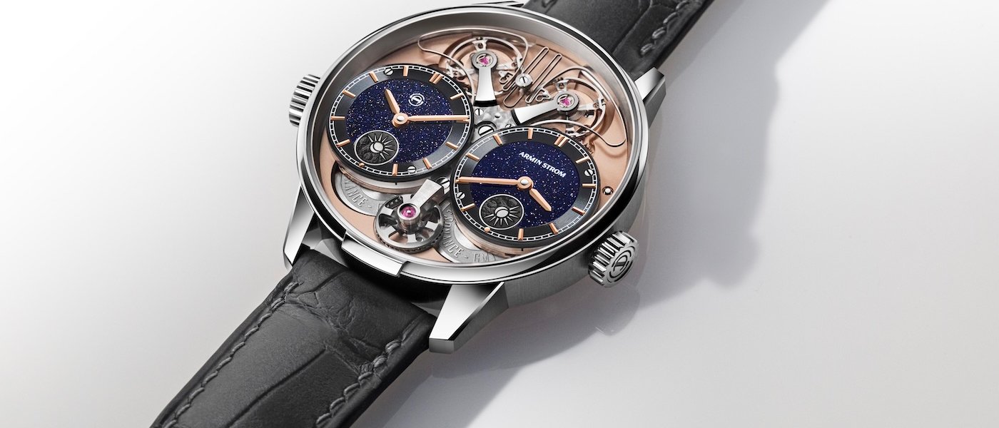 Armin Strom Dual Time GMT Resonance Aventurine