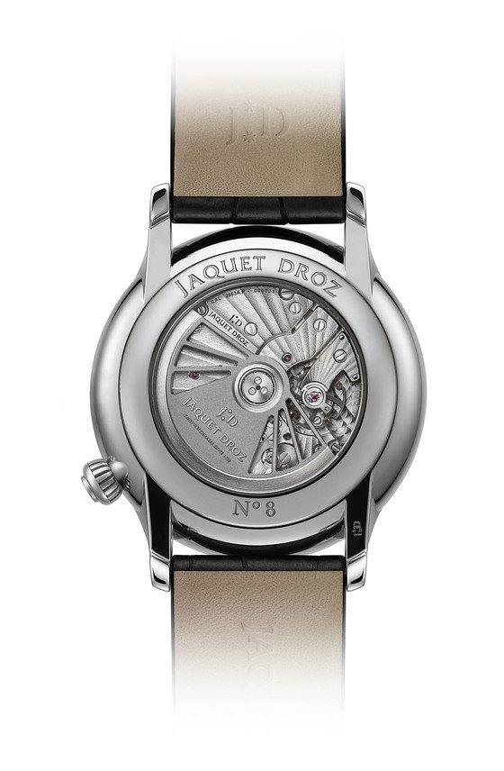 Jaquet Droz, black and off-centered