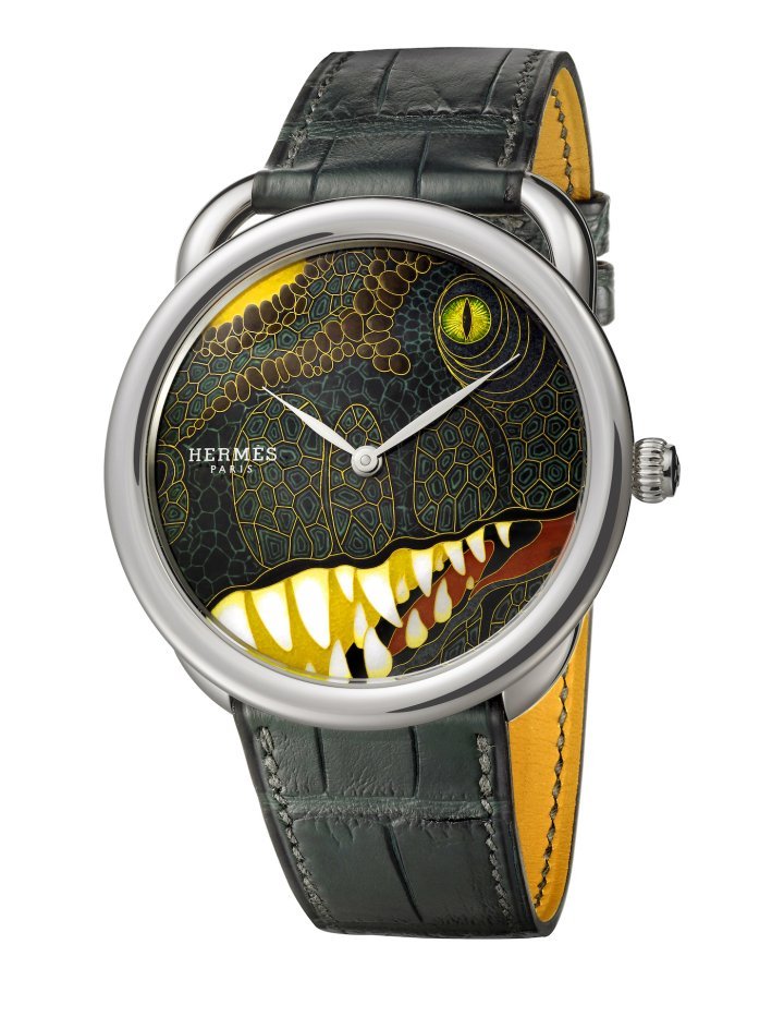 Anita Porchet has a long and fruitful collaboration with Hermès, as these watches show.