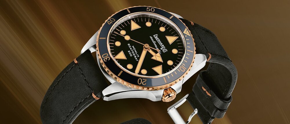 Eberhard & Co. Scafograf 200 MCMLIX Bronze Edition: a patina of time