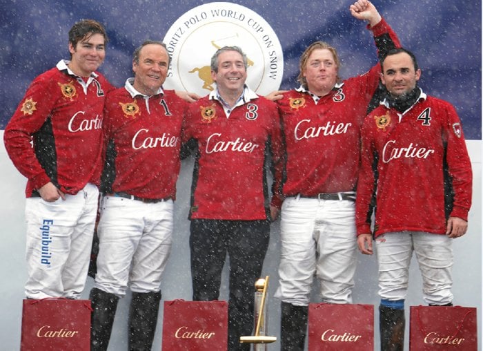 The Cartier Polo Team