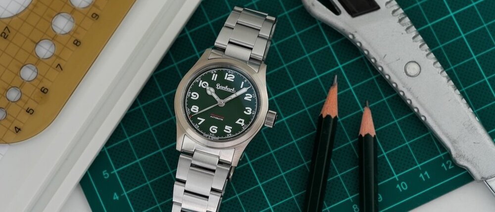 Hanhart Preventor HD12 — for the first time in 36 mm and Black Forest Green