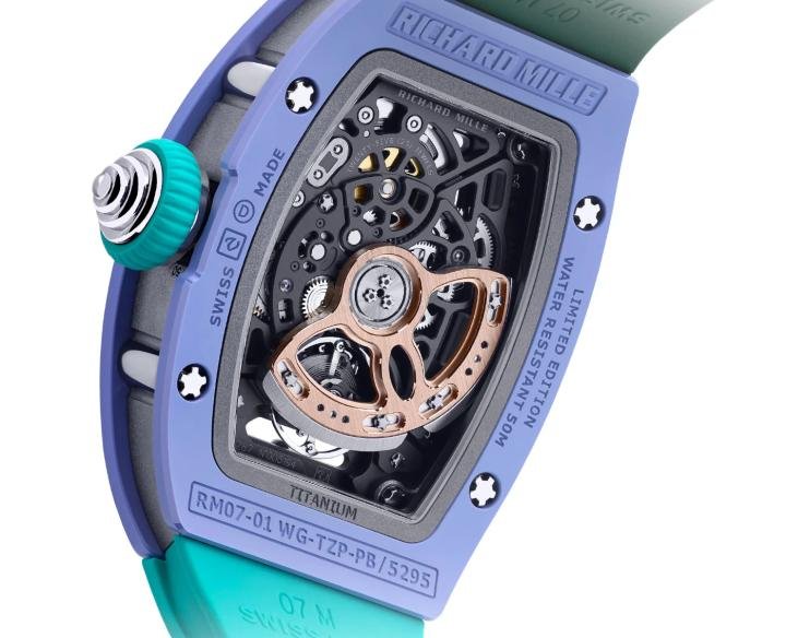 New summer colours for Richard Mille's RM 07-01 collection
