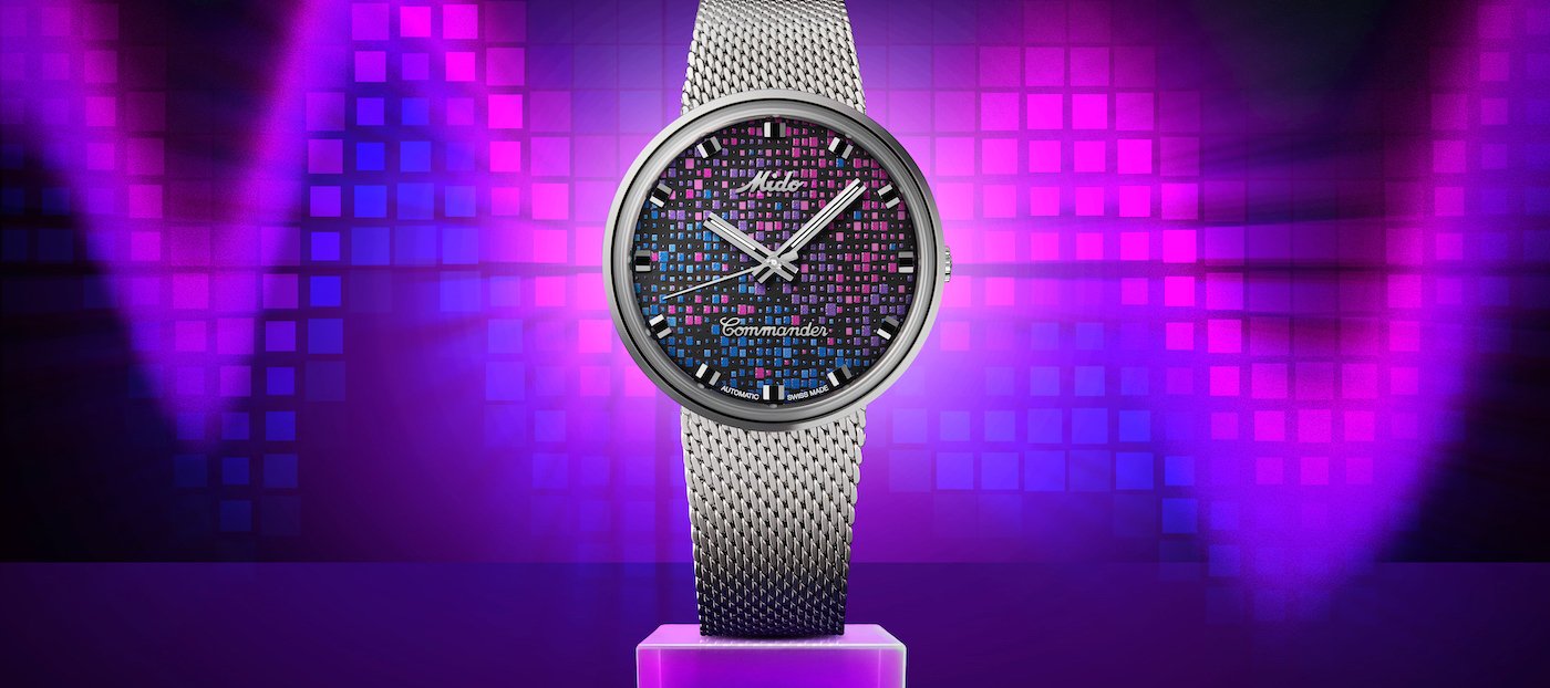 Mido revamps Commander 1959 with pixel-powered retro flair