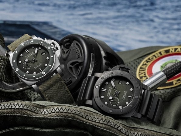 Panerai honours Navy legacy with new Submersible Marina Militare collection