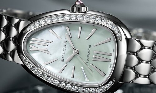 Bucherer's new exclusive Bvlgari Serpenti Seduttori Automatic