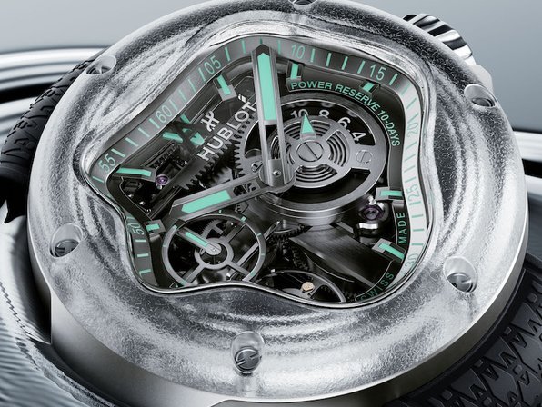 Hublot and Daniel Arsham unveil the MP-17 Arsham splash: a fluid evolution of artistic horology