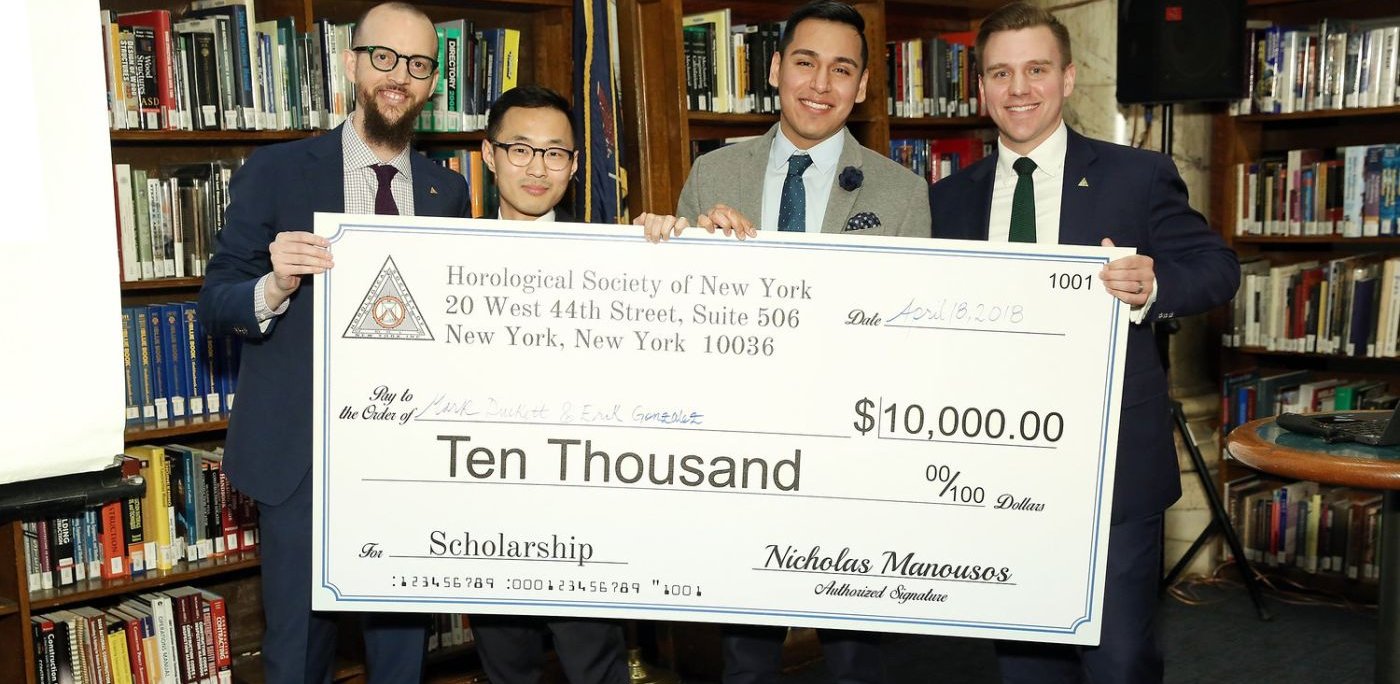 HSNY announces $10K Award for School Watches