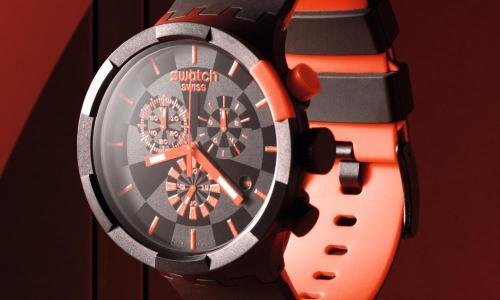 Swatch Big Bold Chrono with stopwatch function