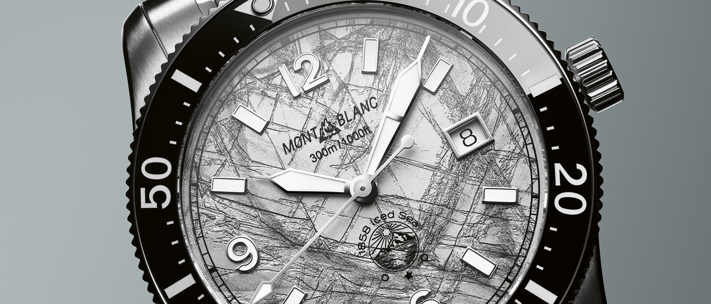Montblanc 1858 Iced Sea Automatic Date: a new grey dial colour
