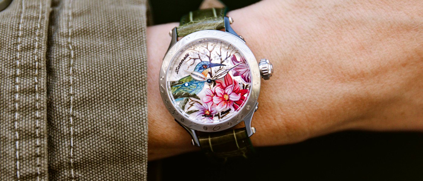 Zannetti Regent Lady Flower Edition: poetic micro-painting 
