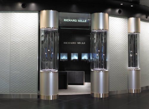 Richard Mille in Harrod's new Fine Watch Room