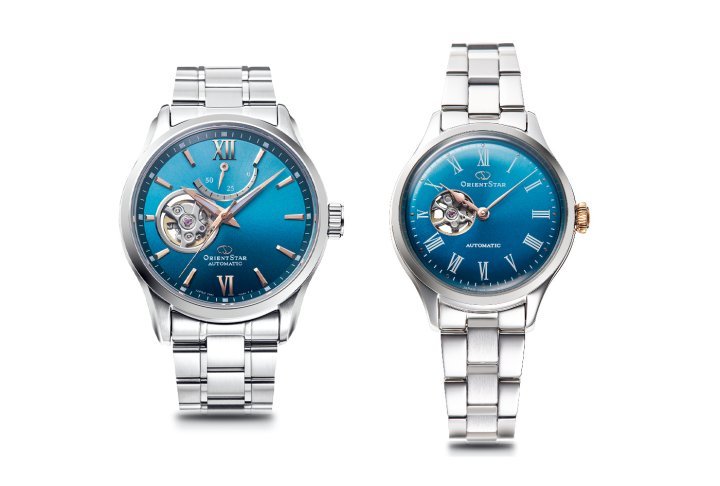 The Semi Skeleton from the Contemporary Collection and the smaller Classic Semi Skeleton from the Classic Collection