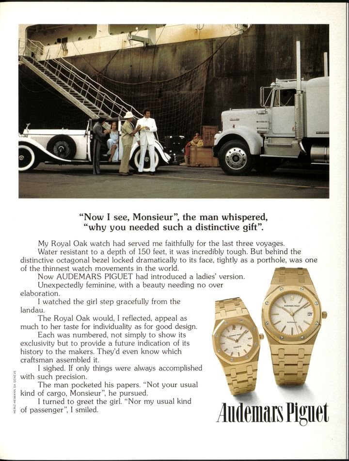 An iconic watch in Europa Star's archives: the Royal Oak