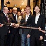 From Left to Right: Stephane Linder, Antonio Bellon, Sebastien Ogier, Romain Grosjean.