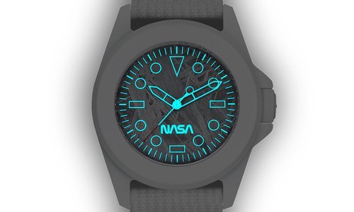 Unimatic x Massena LAB Reveal Cosmic Rarity: Meteorite-Dial Titanium U4S-T-SPW