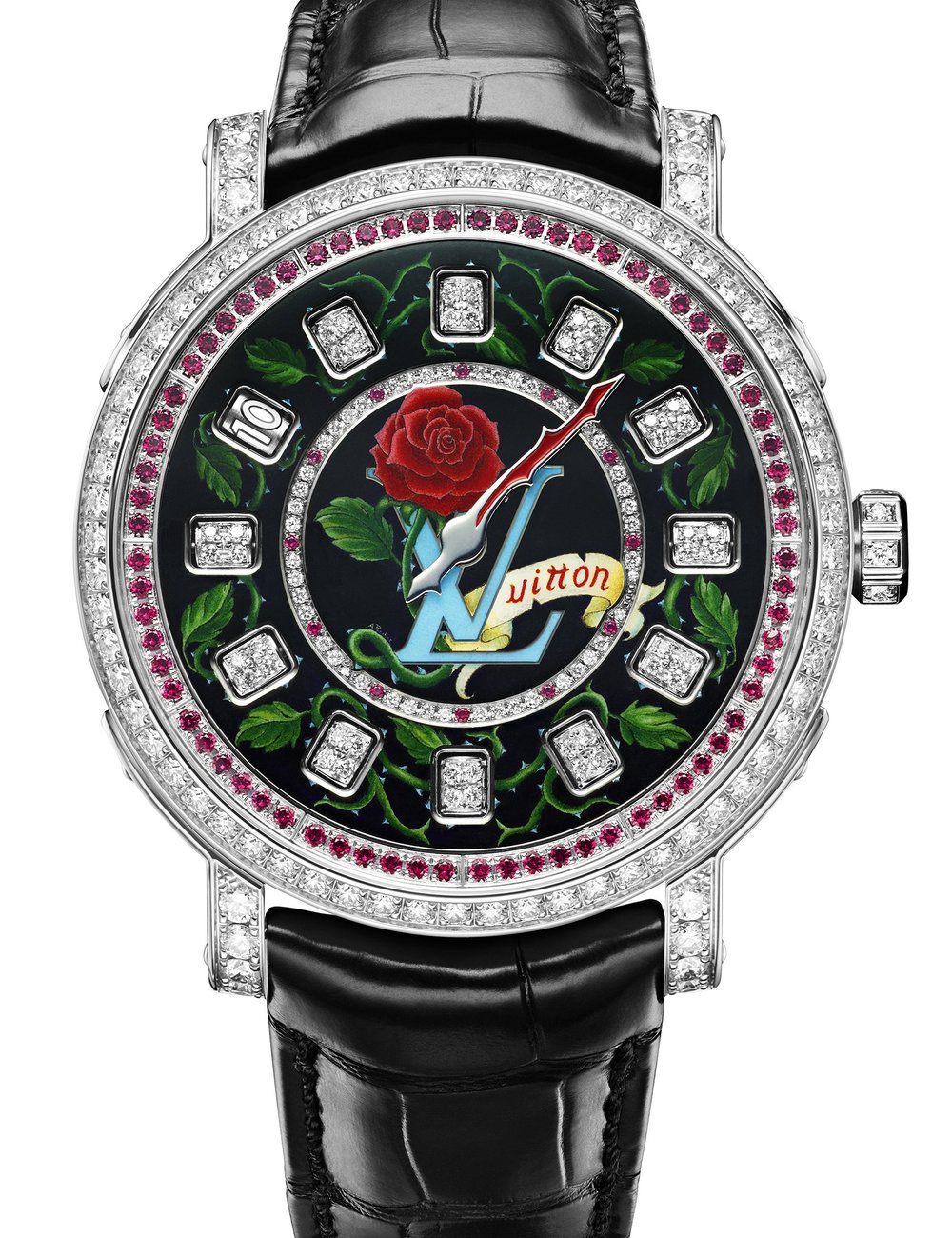 louis vuitton spin time watch