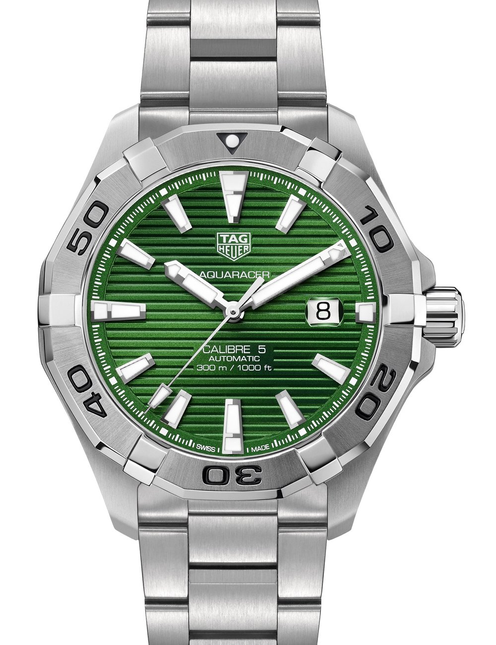 tag green dial