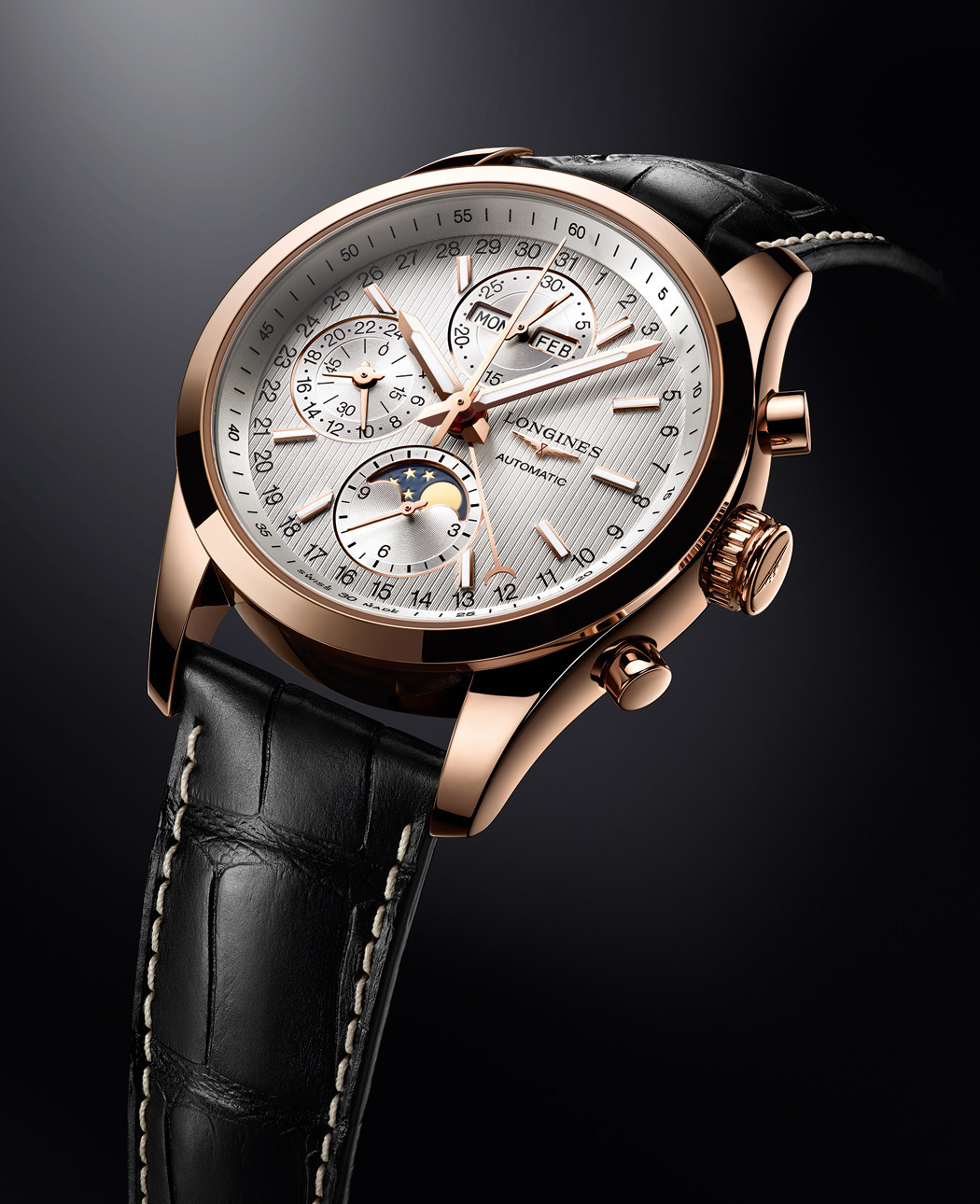 Longines Conquest Moonphase Ladies 