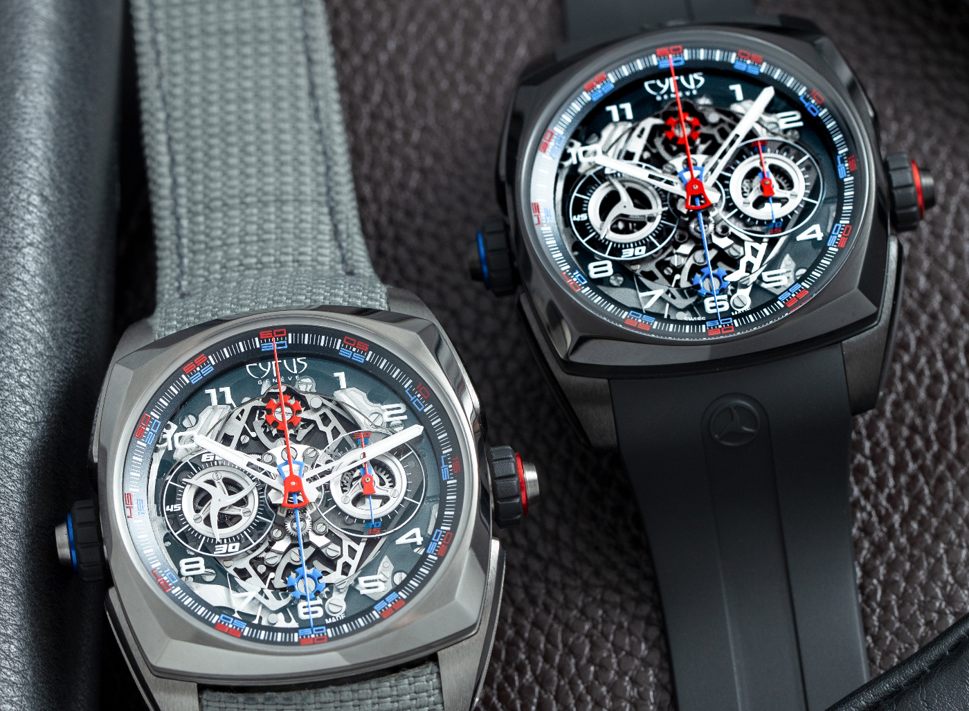 Cyrus unveils a double independent monopusher chronograph 