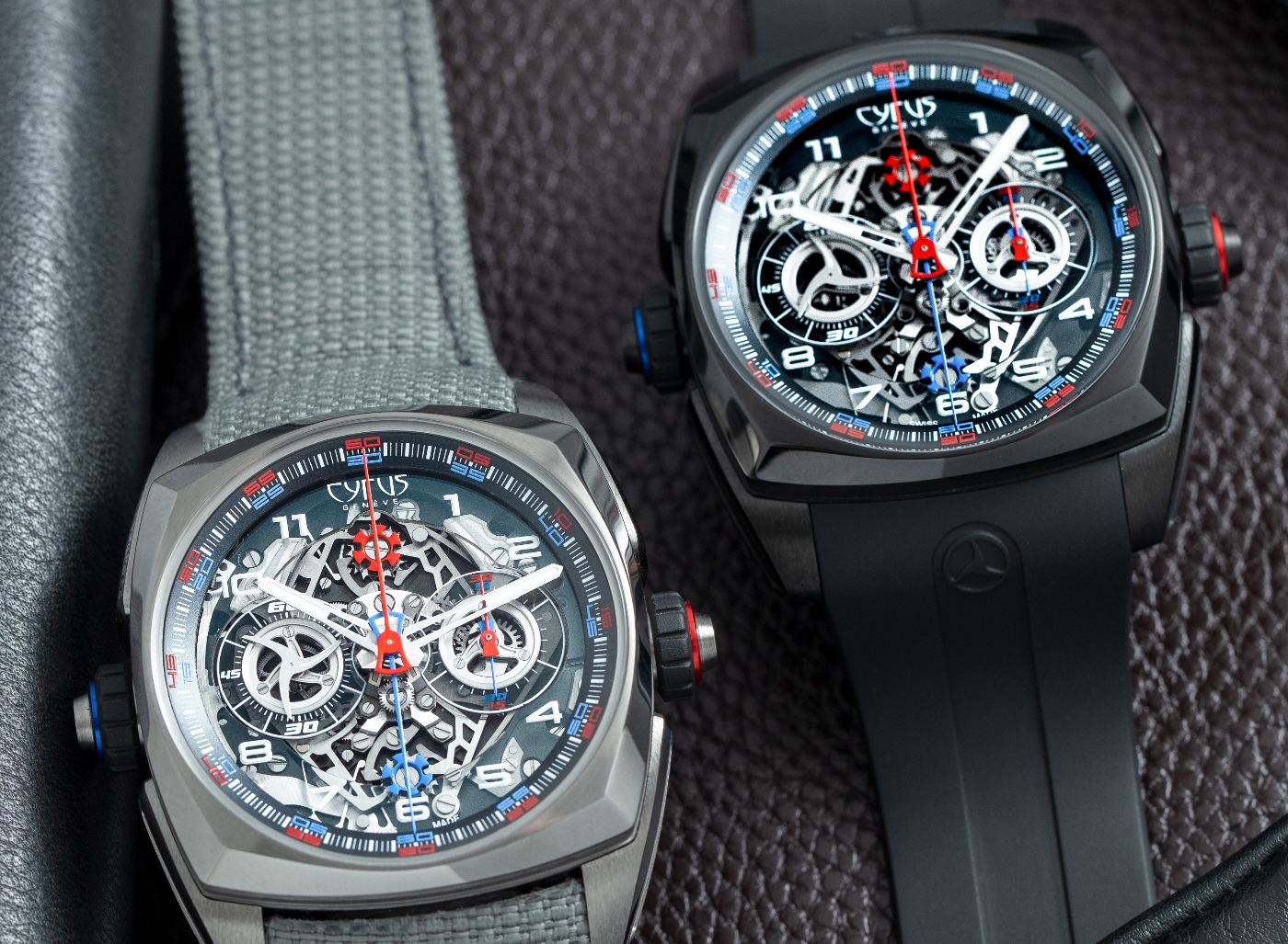 Cyrus unveils a double independent monopusher chronograph
