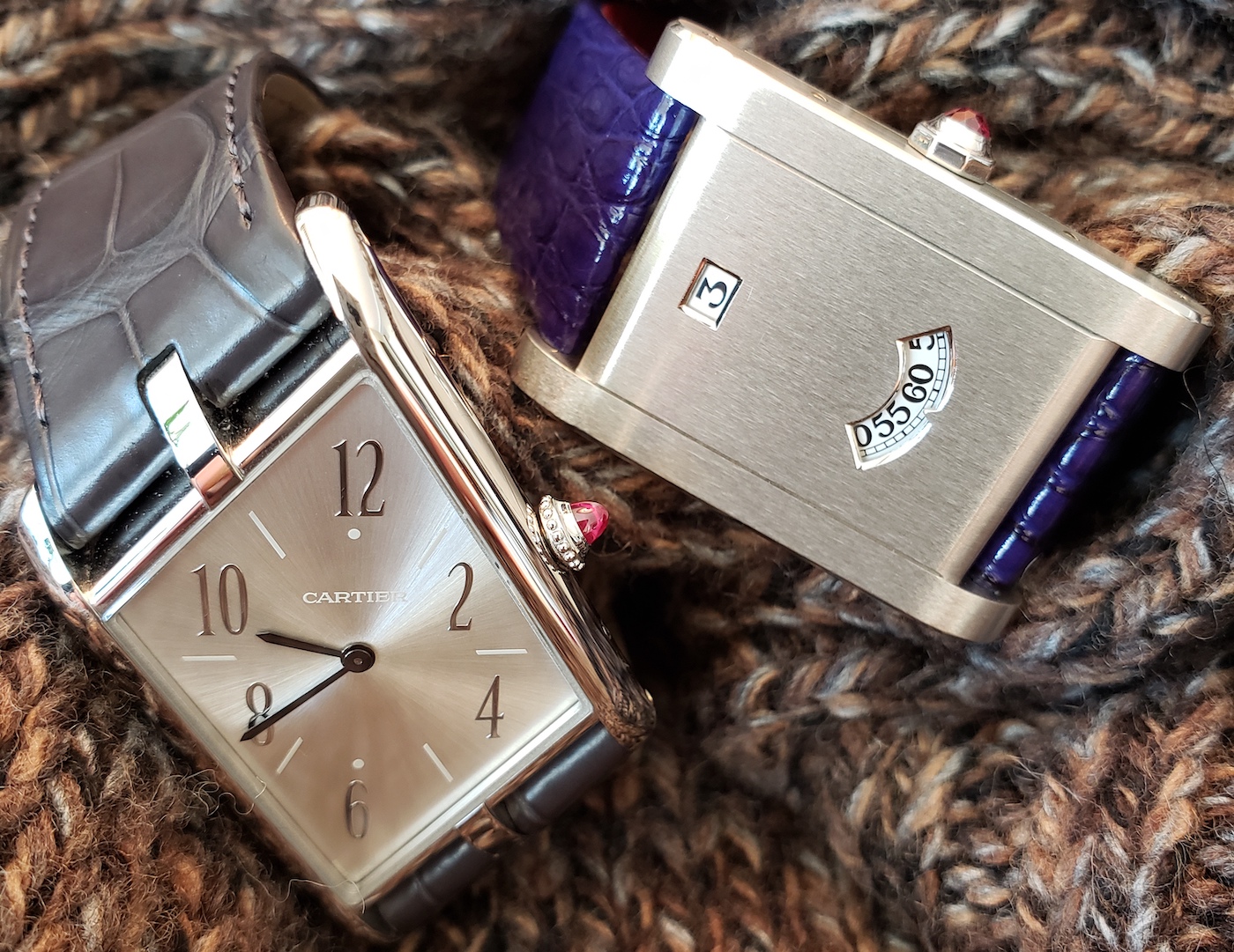 “It's almost embarrassing, how much time I spend on watches”