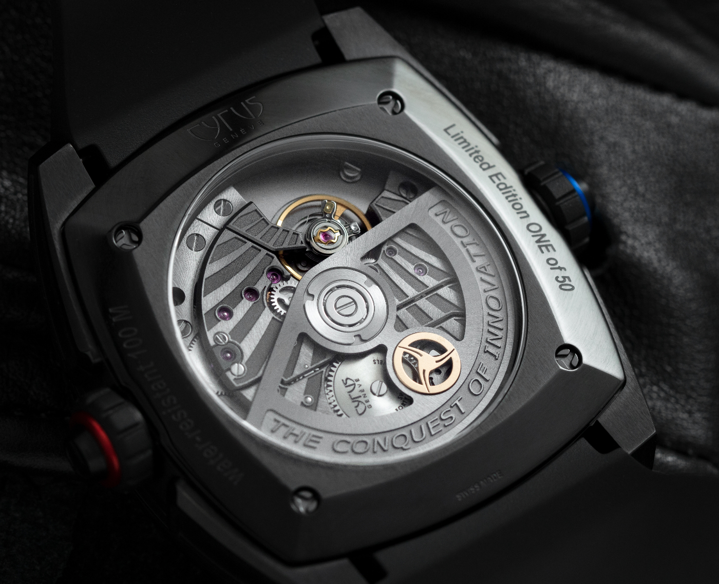 Cyrus unveils a double independent monopusher chronograph