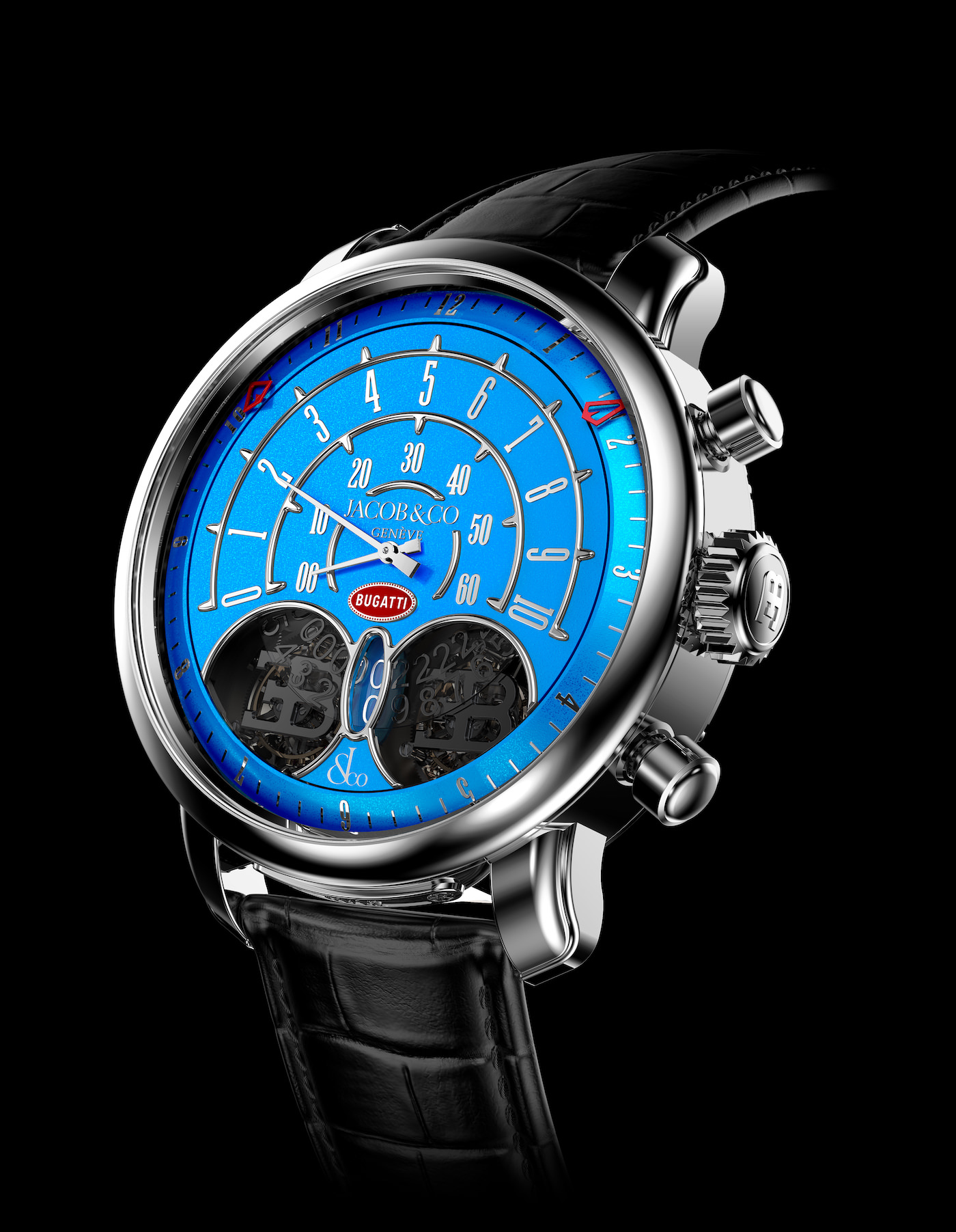With the Jean Bugatti, Jacob & Co takes a new design direction