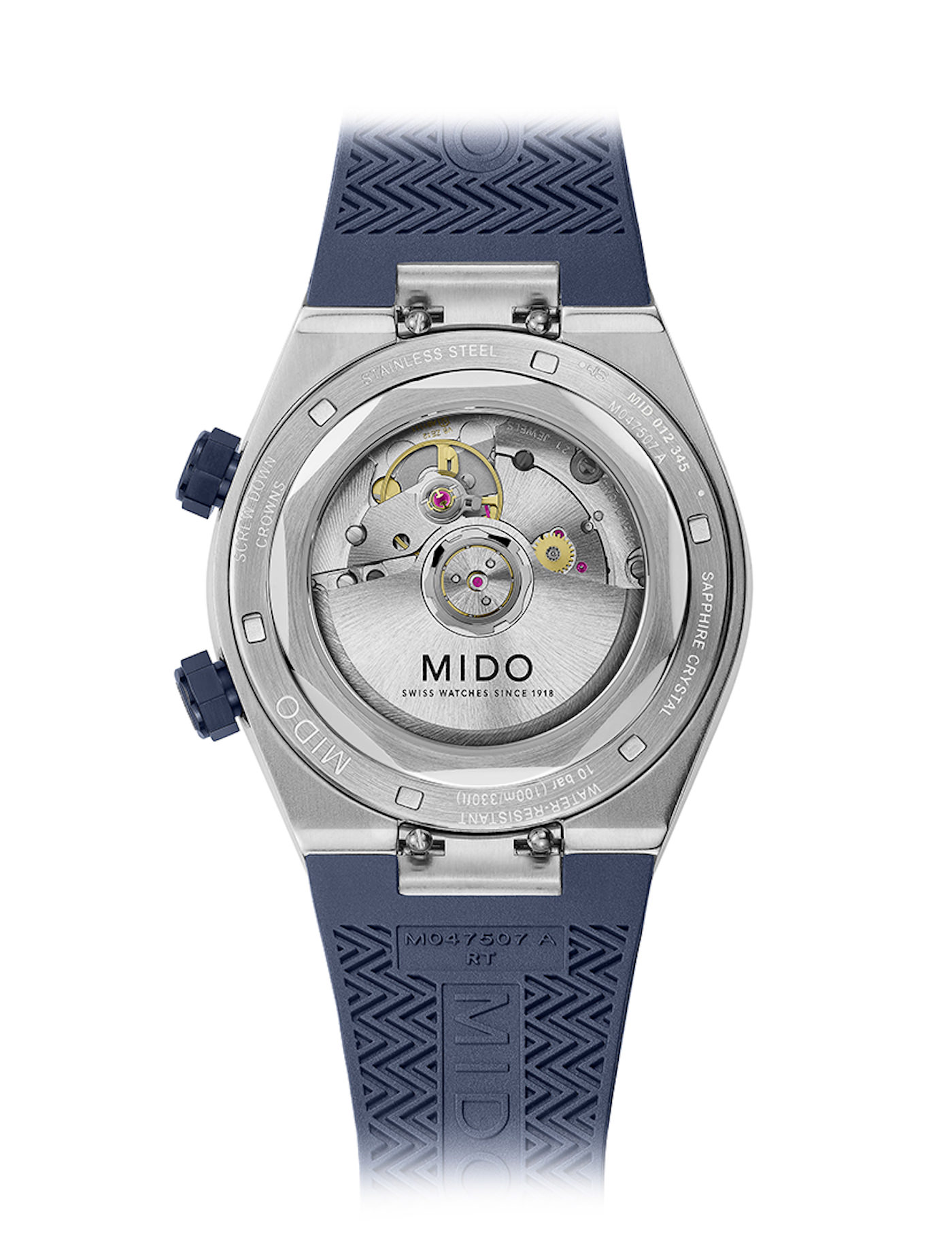 Mido showcases ‘Technometry’ in the Multifort 8 Two Crowns