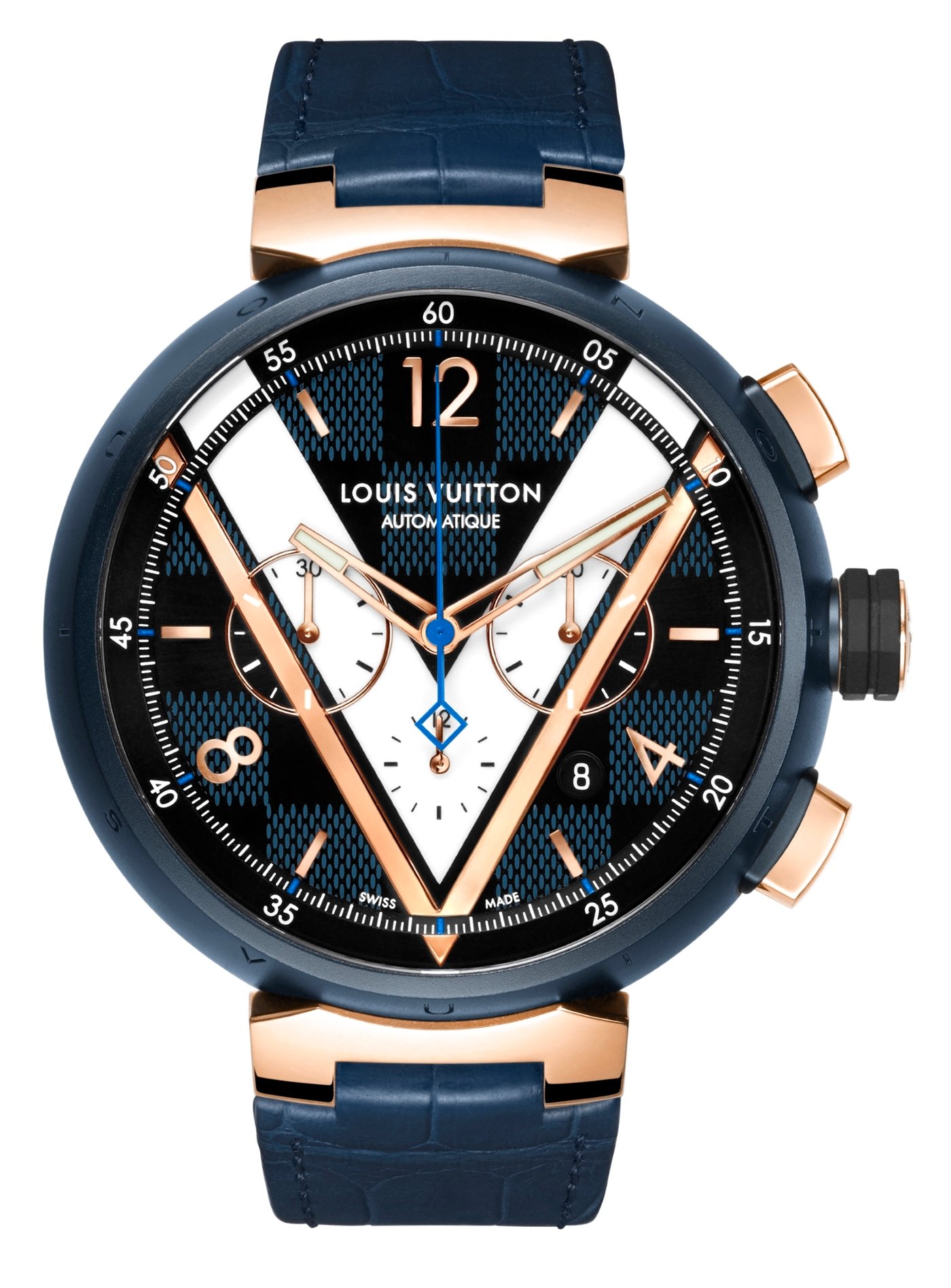 Louis Vuitton Tambour Damier Chronograph