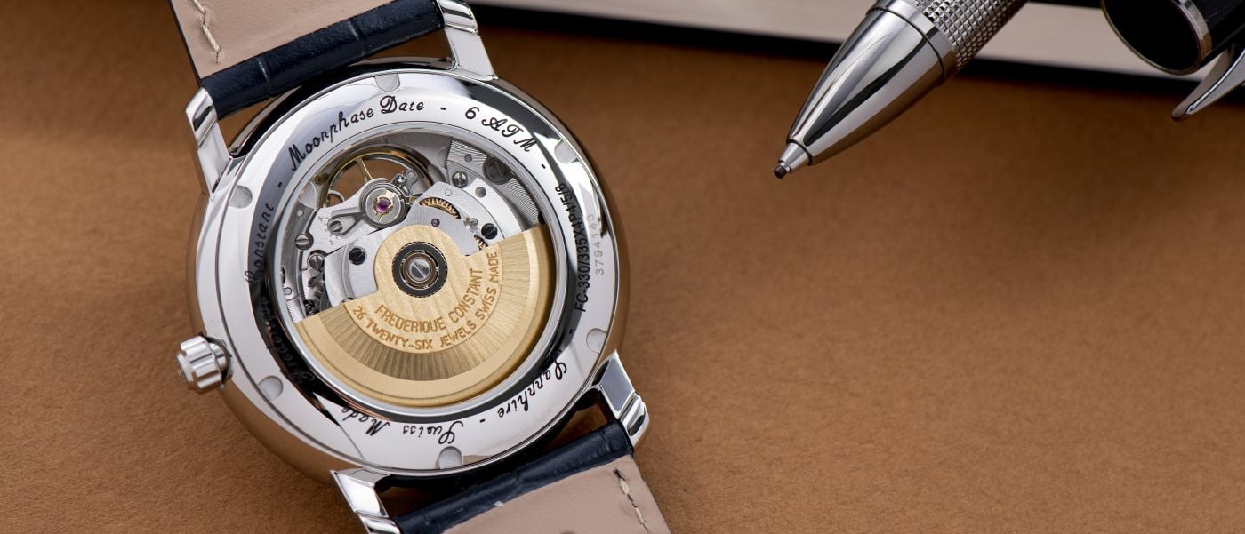 Frédérique Constant: a refined Classics Heart Beat Moonphase Date