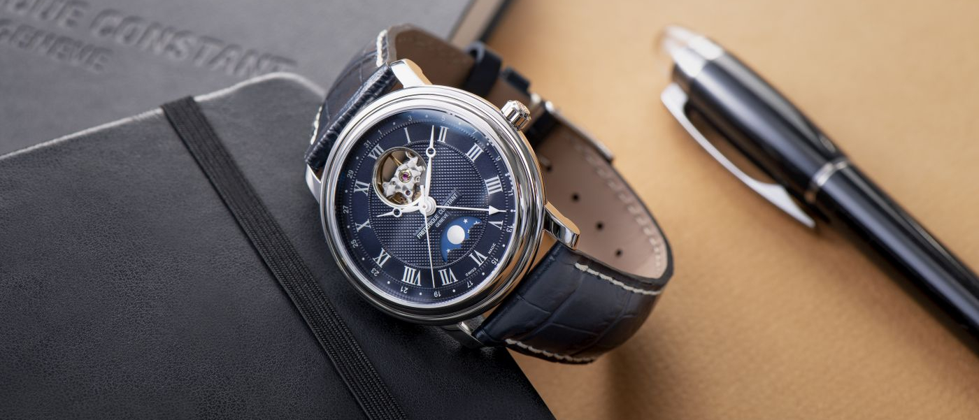 Frédérique Constant: a refined Classics Heart Beat Moonphase Date