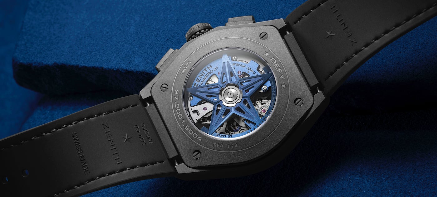 Zenith explores new frequencies with the Defy 21 Ultrablue