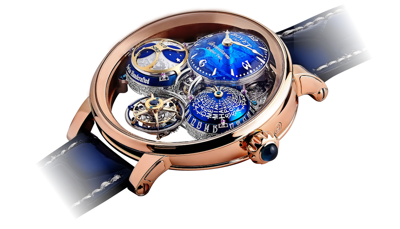 Bovet Récital 26 Brainstorm® Chapter Two now in 18K Red Gold